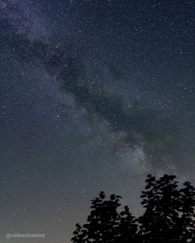 photographie du ciel étoilé