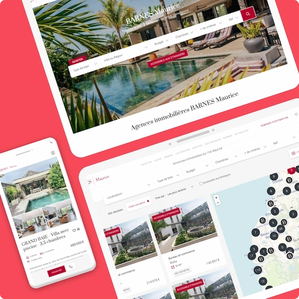 fonctionnalités sur mesure site web immobilier