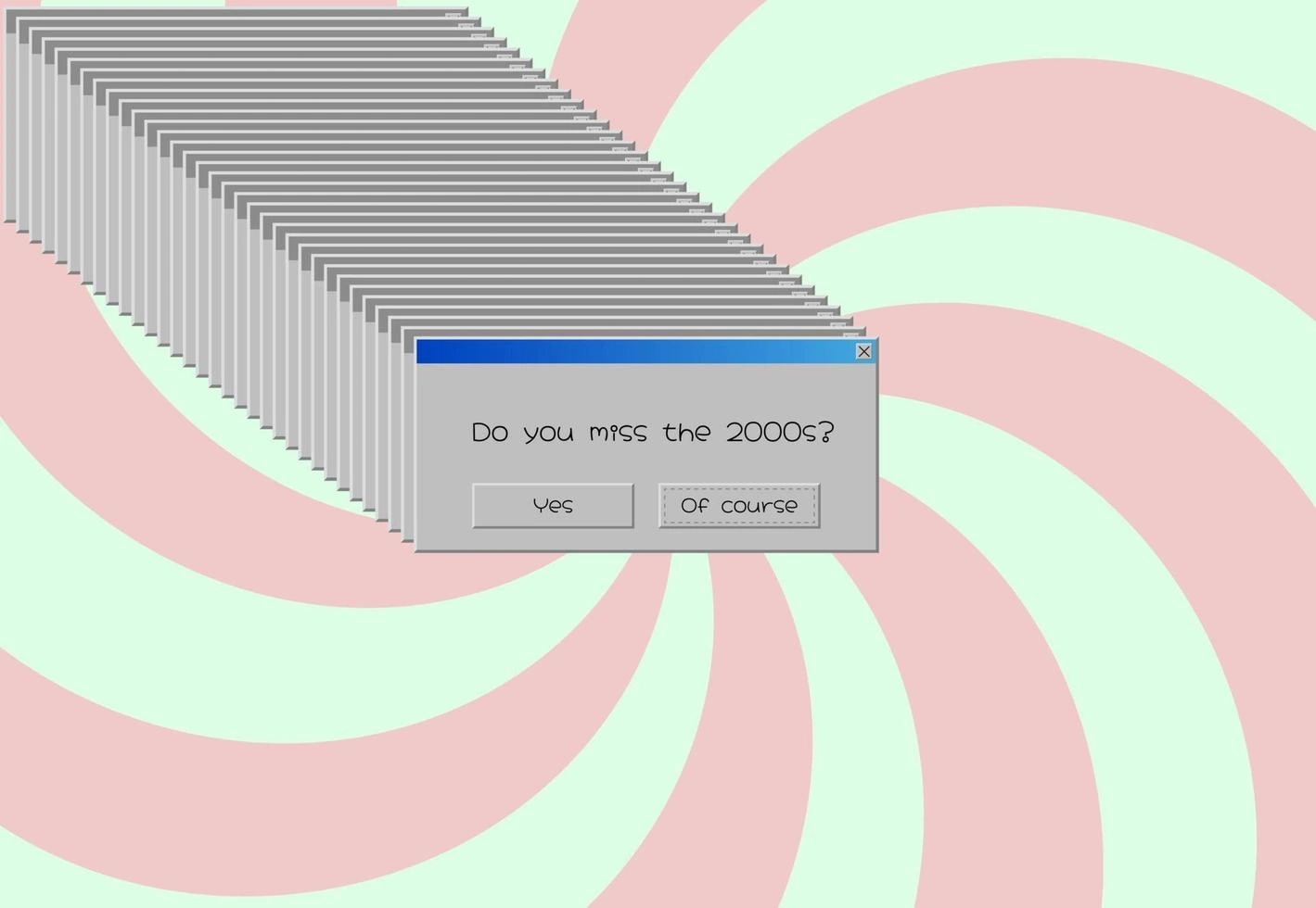 6897708 annees 2000 nostalgie concept retro 00s pc interface windows system message vecteur message d erreur du systeme d exploitation ordinateur texte vous manquez les annees 2000 vectoriel%20(1) - Attribut alt par défaut.